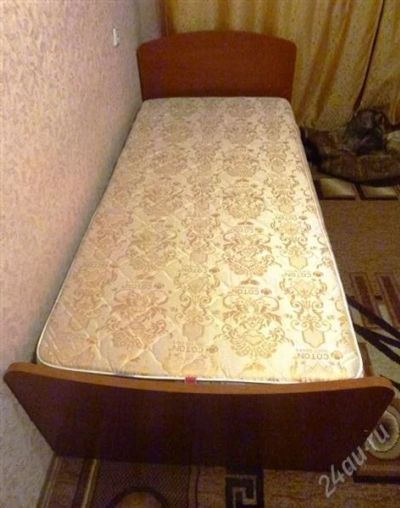Лот: 2510472. Фото: 1. Срочно продам одноместную кровать... Кровати