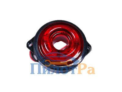 Лот: 9089649. Фото: 1. Фонарь габаритный L0049 RED круглый... Оптика и освещение