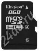 Лот: 263329. Фото: 1. MicroSD 8Gb (микро СД) SDHC Kingston... Карты памяти
