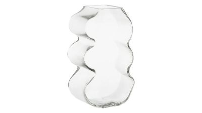 Лот: 24528028. Фото: 1. Ваза Wavy, цвет прозрачный. Вазы