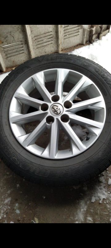 Лот: 15812203. Фото: 1. Колеса 215 60 16 Toyota camry... Шины на дисках