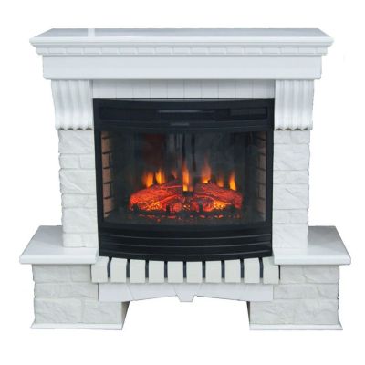 Лот: 25267164. Фото: 1. Электрокамин Inter Flame Экстер... Камины, печи-камины