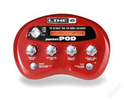 Лот: 842934. Фото: 1. Line 6 pocket pod. Гитарные эффекты и комбоусилители