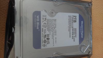Лот: 17457418. Фото: 1. Жесткий диск WD Blue WD20EZAZ... Жёсткие диски (HDD)