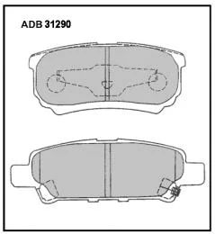 Лот: 7503706. Фото: 1. Колодки тормозные на Lancer x. Тормозная система