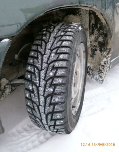 Лот: 12708803. Фото: 1. Шина 175 65 14 Hankook winter... Шины