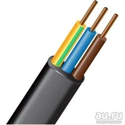 Лот: 11109801. Фото: 1. Кабель ВВГ нг LS 3*2,5 ГОСТ. Провода, кабели
