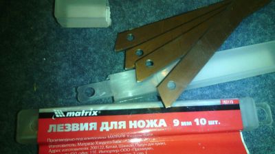 Лот: 4843658. Фото: 1. нож концелярский. Ручной инструмент