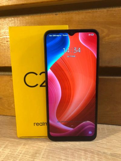 Лот: 18455383. Фото: 1. Смартфон Realme C21Y 4/64Gb Black... Смартфоны