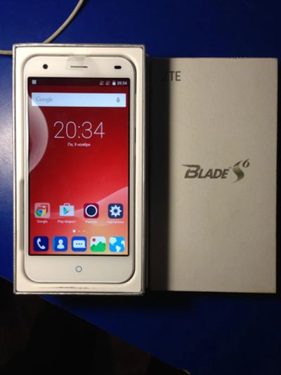 Лот: 6406235. Фото: 1. ZTE Blade S6 новый полный комплект. Смартфоны