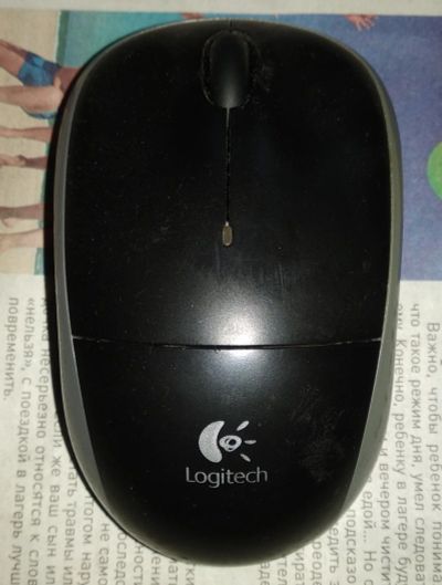 Лот: 16176899. Фото: 1. Logitech Wireless mouse M195 отличная... Клавиатуры и мыши
