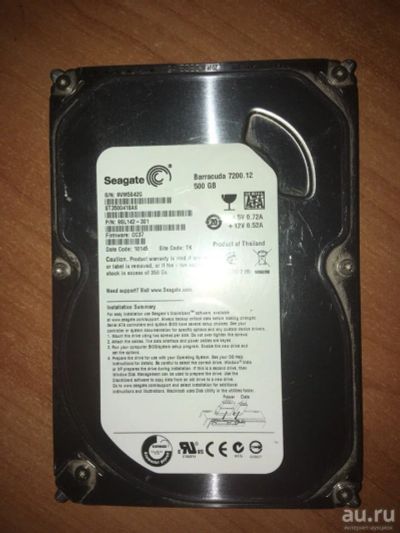 Лот: 16319645. Фото: 1. жесткий диск Seagate. Жёсткие диски (HDD)