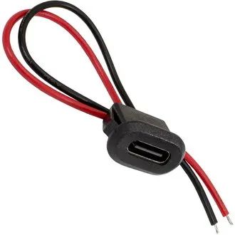 Лот: 20776026. Фото: 1. Разъем USB Type C, гнездо, прямоугольный... Разъёмы