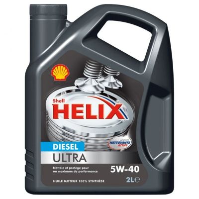 Лот: 12124682. Фото: 1. Shell Helix Ultra Disel 5W40 4L. Масла, жидкости