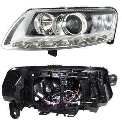 Лот: 3695611. Фото: 1. Фара левая audi a6 (08-10 гг). Оптика и освещение