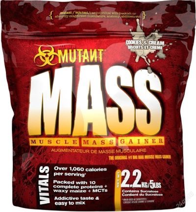 Лот: 4351533. Фото: 1. Гейнер Mutant Mass (Спортивное... Спортивное питание, витамины