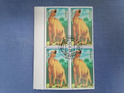 Лот: 25401727. Фото: 1. Монголия 1990 г. Динозавры. Марки