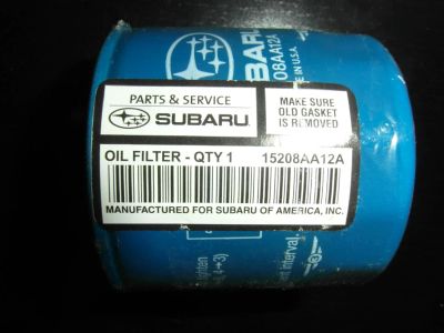 Лот: 4127222. Фото: 1. Масляный фильтр Subaru. Расходные материалы