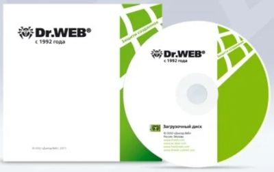 Лот: 4454066. Фото: 1. Загрузочный диск Dr.Web. Системные