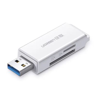 Лот: 21437980. Фото: 1. Картридер UGREEN USB 3.0 to SD... USB-флеш карты