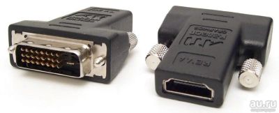 Лот: 17672550. Фото: 1. Переходник DVI - HDMI. Шлейфы, кабели, переходники