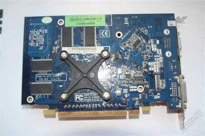 Лот: 2590199. Фото: 1. x1300 128m ddr pci-e vga/tvo/dvi. Видеокарты