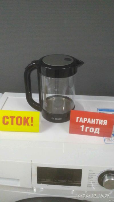 Лот: 13590418. Фото: 1. Чайник bosch twk 70 a 03 (41711160... Чайники, кофемашины, кулеры