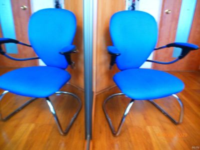 Лот: 16293095. Фото: 1. Кресло CH-661AXSN-V/Blue v398-86. Стулья и кресла офисные