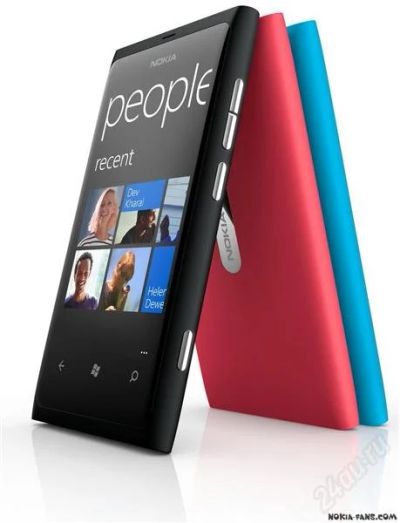 Лот: 1938887. Фото: 1. NOKIA LUMIA 800 black рст. Смартфоны