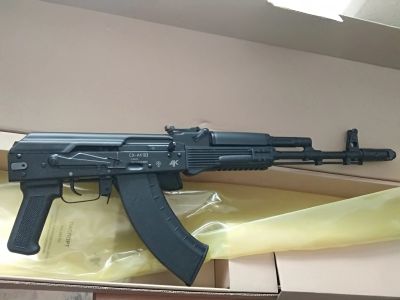 Лот: 17281340. Фото: 1. Охолощенный СХП автомат Калашникова... Сигнальное и охолощенное (СХП) оружие