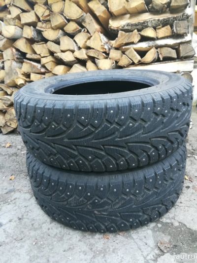 Лот: 14580281. Фото: 1. Шины б/у 225/60 R16 Hankook Winter... Шины