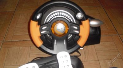 Лот: 1528682. Фото: 1. Руль Genius Speed Wheel 3 MT... Рули, джойстики