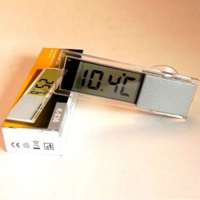 Лот: 8167593. Фото: 1. Термометр на присоске K-036. Электроприборы для автомобиля