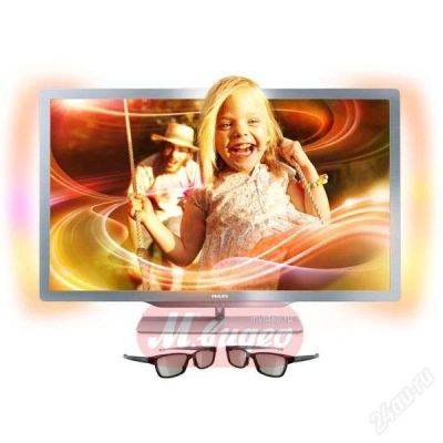 Лот: 1608581. Фото: 1. 3D LED Телевизор PHILIPS 47PFL7666H... Телевизоры