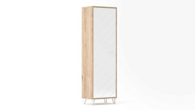 Лот: 23760089. Фото: 1. Шкаф однодверный Agira, цвет Гикори... Шкафы, шкафы-купе