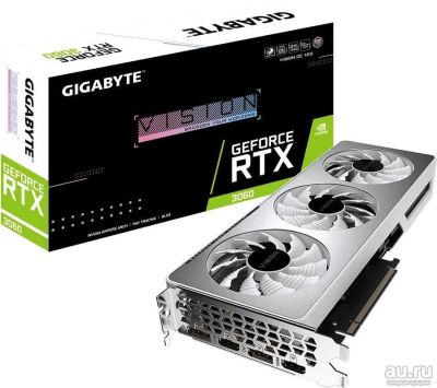 Лот: 17279861. Фото: 1. Gigabyte RTX 3060 Vision (новая... Видеокарты