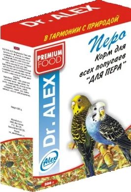 Лот: 15056371. Фото: 1. Перо 500г корм для волнистых попугаев. Корма