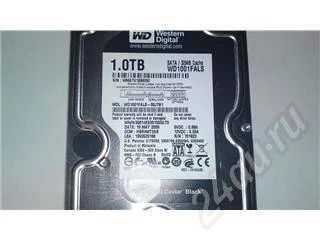 Лот: 229531. Фото: 1. Жесткий диск Western Digital 1Tb... Жёсткие диски (HDD)