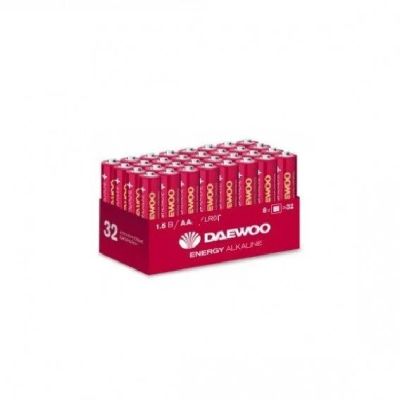 Лот: 17343608. Фото: 1. Батарейка Daewoo LR06 Pack-32... Батарейки, аккумуляторы, элементы питания