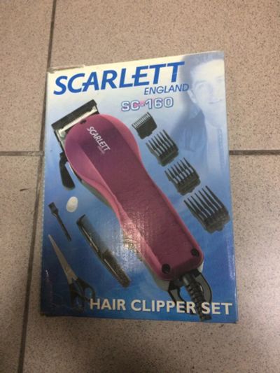Лот: 8438781. Фото: 1. Машинка для стрижки Scarlett SC-160. Укладка и стрижка волос, бритьё, эпиляция