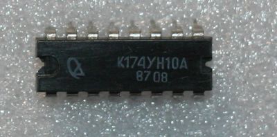 Лот: 24790460. Фото: 1. К174УН10А. Микросхемы