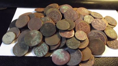Лот: 11524938. Фото: 1. 115 царей+ редкая полушка 1744... Россия до 1917 года