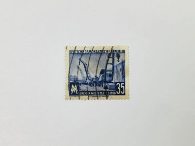 Лот: 23594031. Фото: 1. Лейпцигская весенняя ярмарка 1956... Марки
