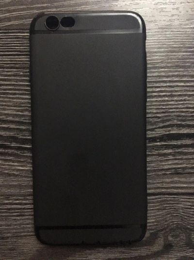 Лот: 10554554. Фото: 1. Чехол для IPhone 6/6s/7 черный. Чехлы, бамперы