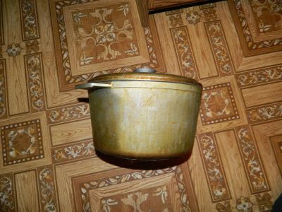 Лот: 3237656. Фото: 1. кастрюля жаровня. Жаровни, казаны