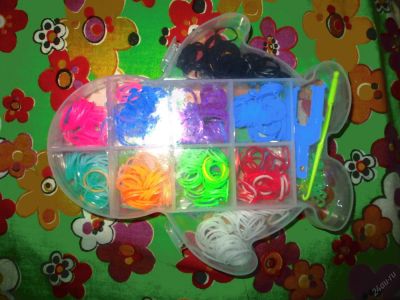 Лот: 5894709. Фото: 1. Rainbow Loom Bands набор для плетения... Для рукоделия