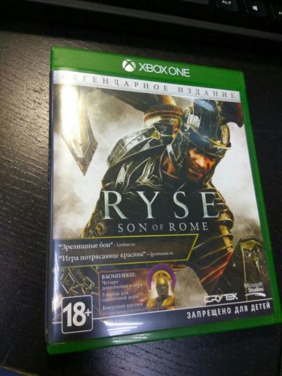 Лот: 10190855. Фото: 1. Ryse Son of Rome Xbox one б/у... Игры для консолей