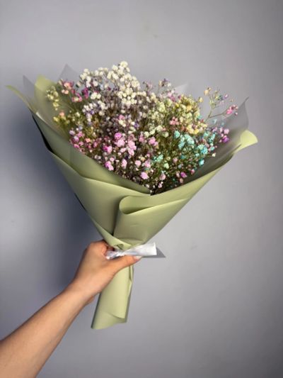 Лот: 25577716. Фото: 1. 12. Букет - комплимент из сухоцветов... Другое (цветы, букеты)