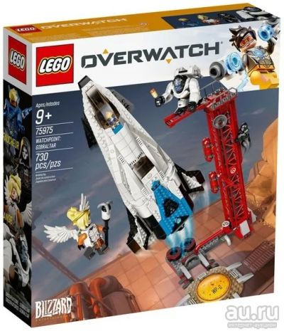 Лот: 18547258. Фото: 1. Lego Overwatch 75975 Пост наблюдения... Конструкторы