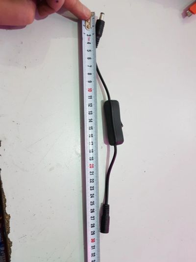 Лот: 11574456. Фото: 1. включатель на проводе 5.5 гнездо... Комплектующие